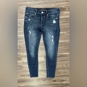 Express mid rise legging jeans